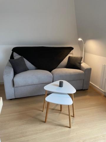 Joli Studio Neuf Vue Mer Proche Deauville Blonville-sur-Mer Bagian luar foto